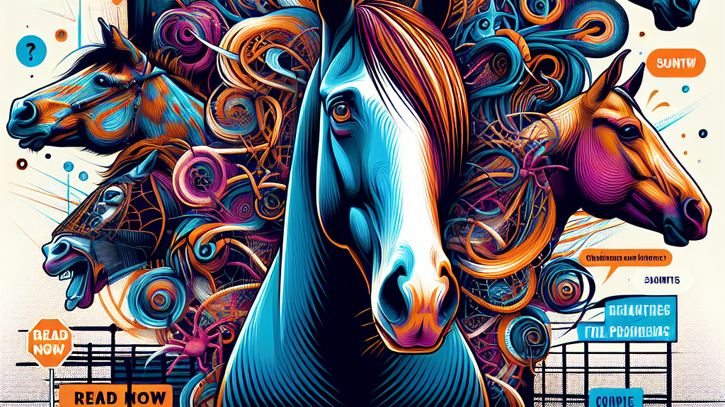 Unraveling Equine Phobias: Causes, Symptoms, and Management of Horses' Unusual Fears- just horse riders