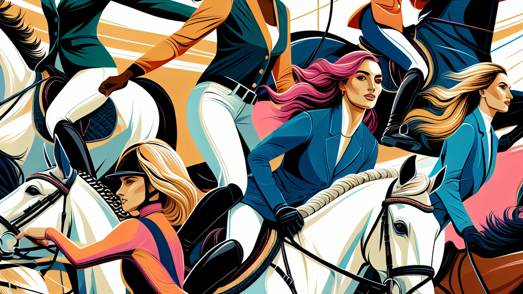 Empowering Female Equestrians The Iron Dames Initiative Breaking Barriers In Show Jumping- just horse riders
