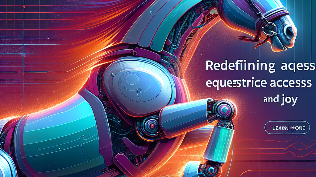 Murphy The Robotic Horse: Redefining Equestrian Access and Joy- just horse riders