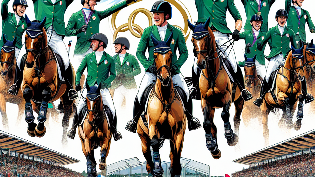 Ireland Secures Dominant Win at Aachen Nations Cup: A Prelude to Paris 2024 Olympic Hopes- just horse riders
