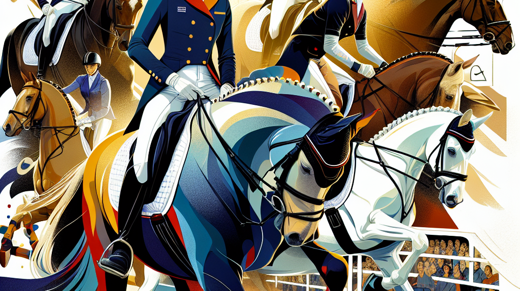 Unmasking the Future of British Dressage: The Inspiring Journey of Britain's Youth Riders- just horse riders