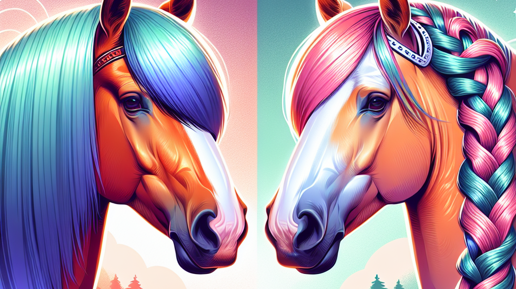 Choosing the Perfect Grooming Style for Your Horse: Hogging vs. Plaiting- just horse riders