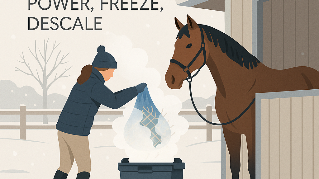 Haygain Steaming In UK Winter: Power, Freeze, Descale- just horse riders