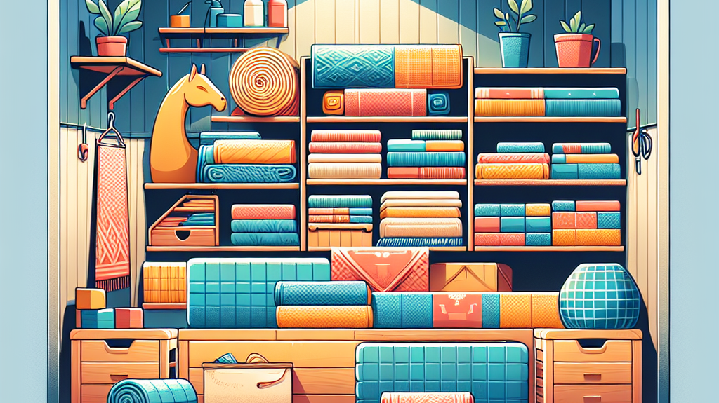 Discover These Innovative Rug Storage Solutions for a Clutter-Free Stable- just horse riders