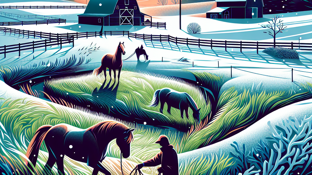 Mastering Winter Pasture Management: Strategies for Handling Excess Lush Grass for Your Horses- just horse riders