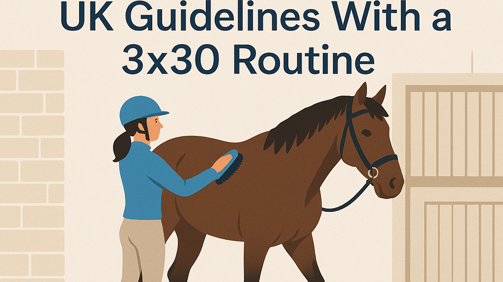 Riding For Health: Hit UK Guidelines With A 3x30 Routine- just horse riders