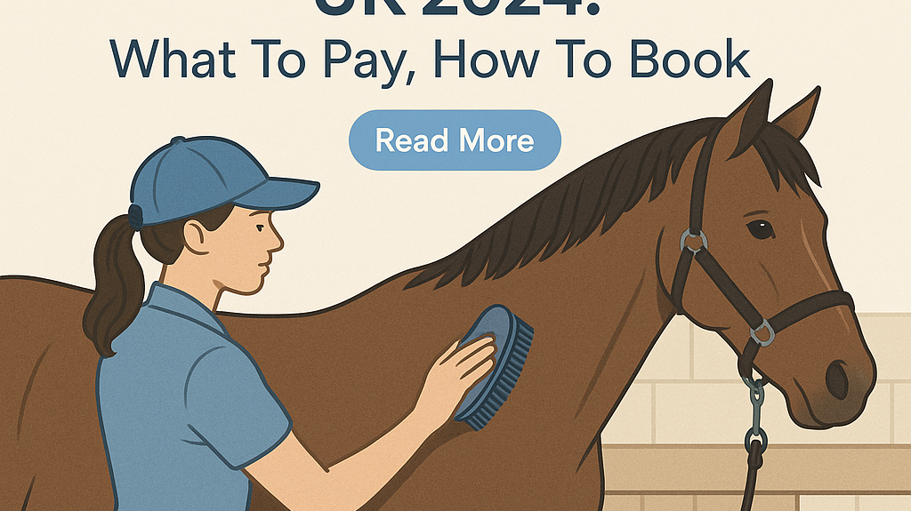 Freelance Groom Costs UK 2024: What To Pay, How To Book- just horse riders