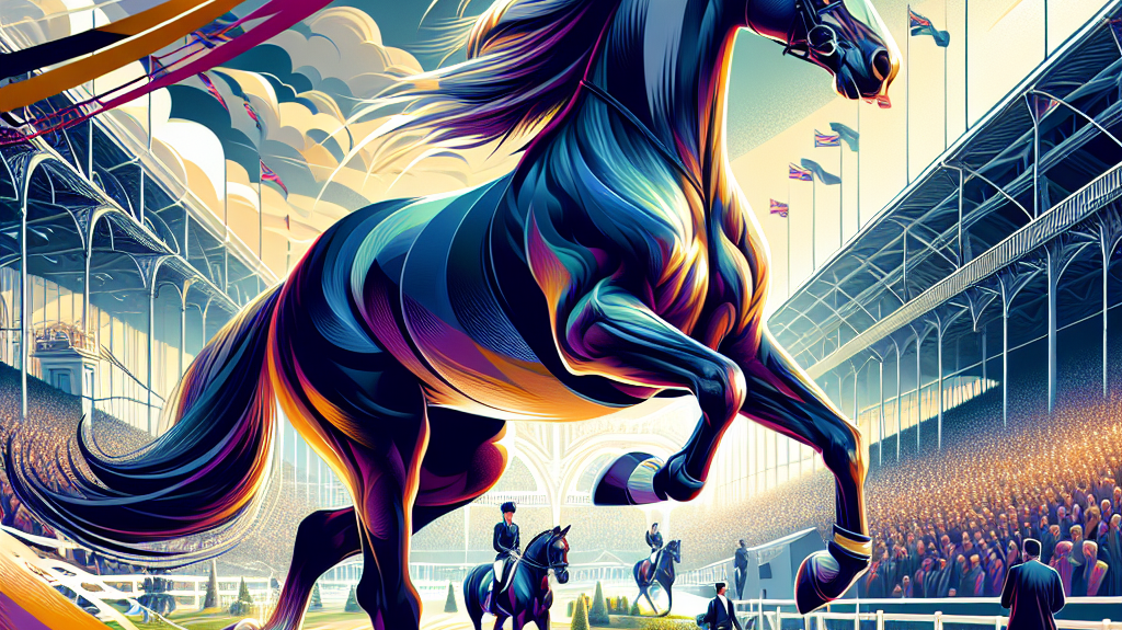 Majestic Triumph Of Alphaugs Lilja At The 2024 London International Horse Show- just horse riders