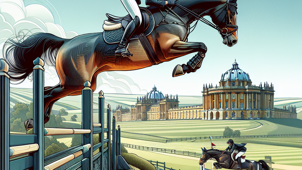 Blenheim Palace Horse Trials 2024 Showcases World-Class Equestrian Excellence- just horse riders