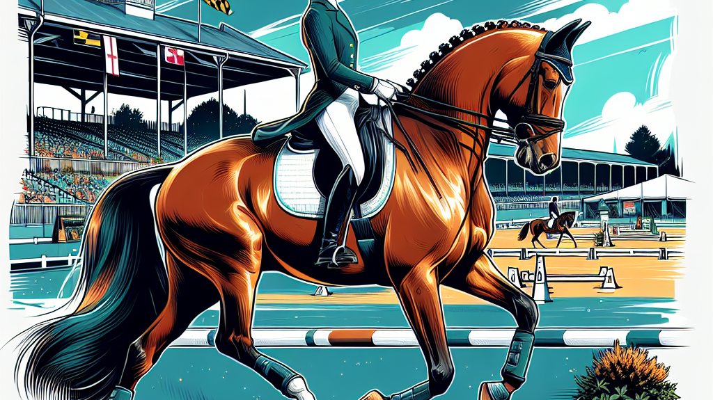 A Glimpse Into the Maryland 5 Star Dressage Event Highlights British Excellence and Equine Elegance- just horse riders