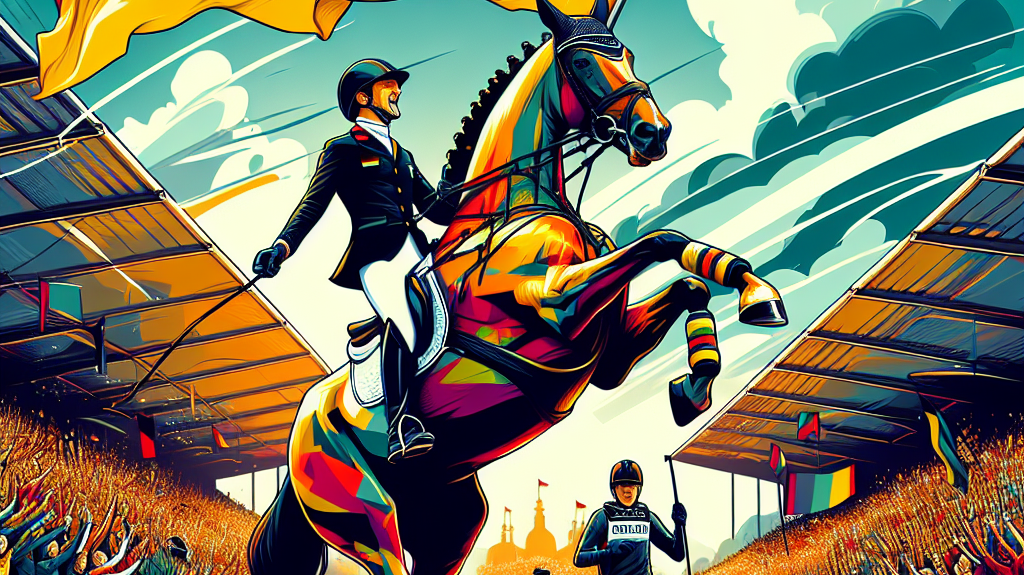 Germany's Equestrian Triumph At The First Ever Longines League Of Nations Final- just horse riders