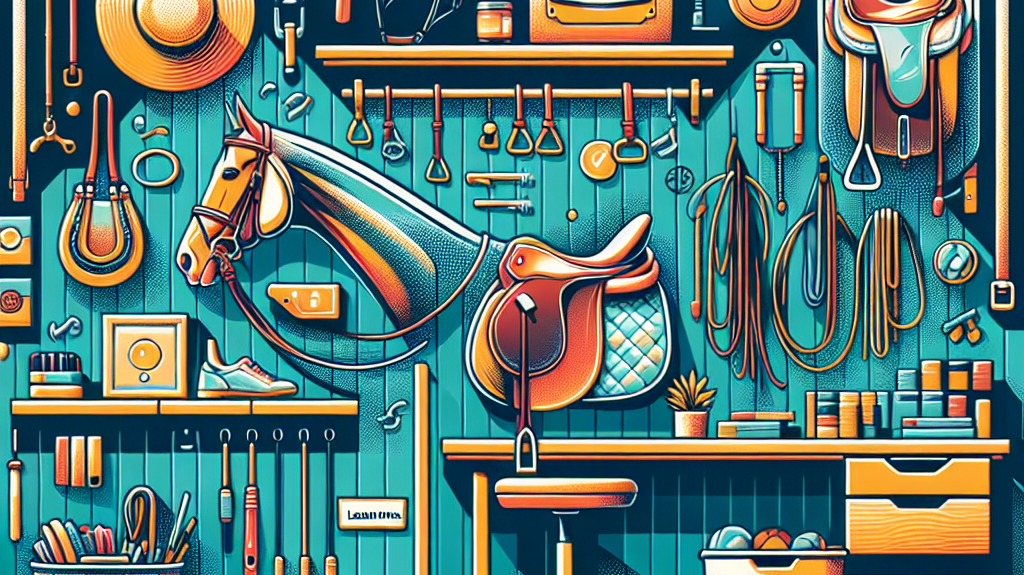 Master the Art of Tack Room Organization: Tips and Techniques for Horse Owners- just horse riders