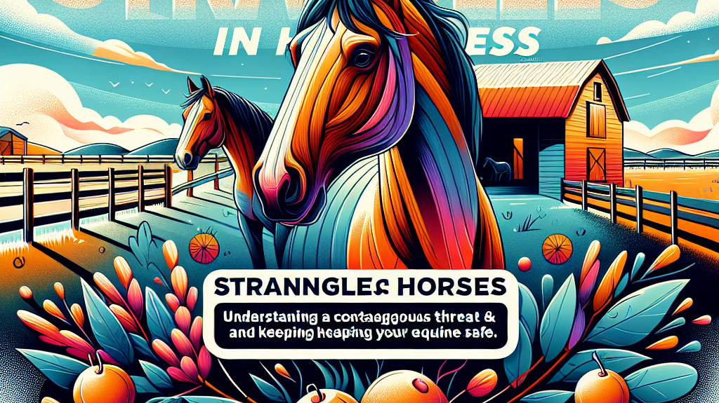 Strangles In Horses Understanding A Contagious Threat And Keeping Your Equine Safe- just horse riders