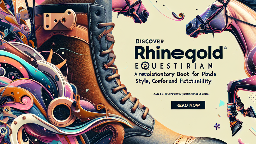 Discover Rhinegold Equestrian's Revolutionary Boot for Petite Riders: A Blend of Style, Comfort and Functionality- just horse riders