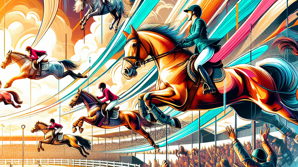Unforgettable Moments From The 2024 Horse Of The Year Show- just horse riders