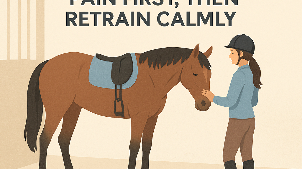 Horse Napping: Fix Pain First, Then Retrain Calmly- just horse riders