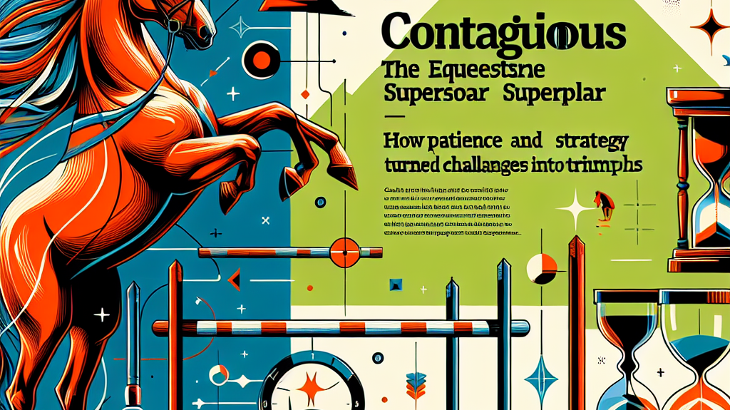 Contagious The Equestrian Superstar How Patience And Strategy Turned Challenges Into Triumphs- just horse riders
