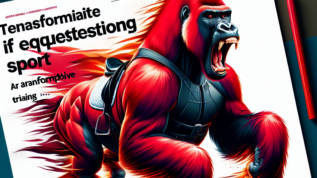 Breaking Limits: The Transformative Power of Red Gorilla Combined Training Qualifiers in Equestrian Riding- just horse riders