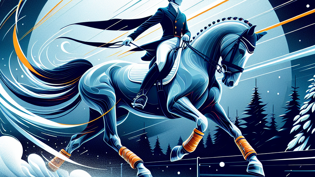 Jezz Palmer's Dazzling Start to the 2024 Winter Dressage Championships: A Double Victory Setting a High Bar for Competition- just horse riders