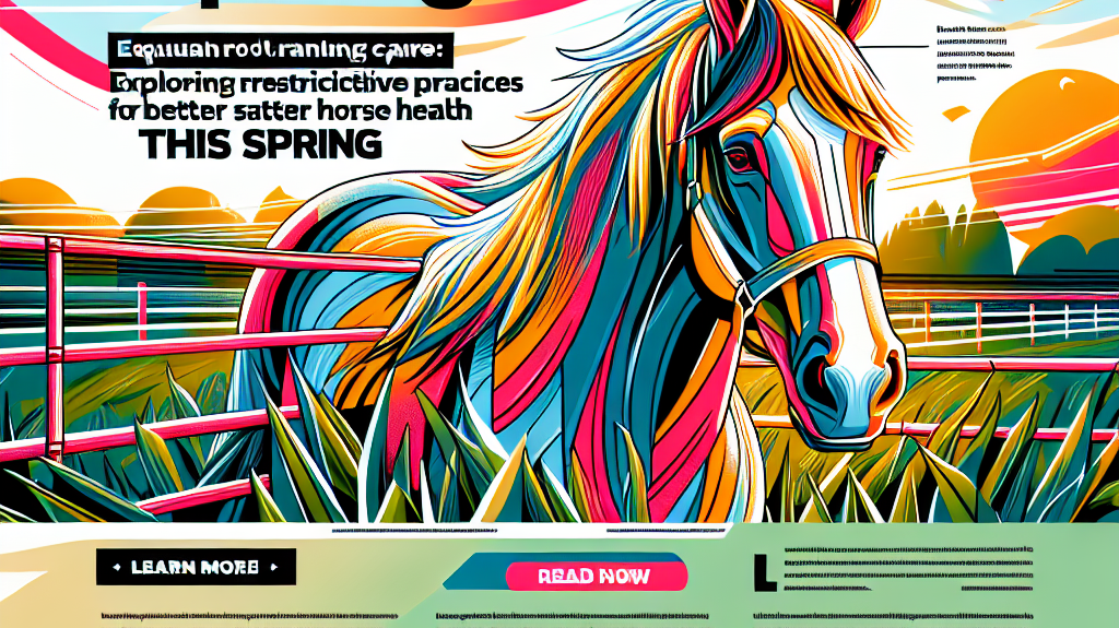 A Shift in Equine Care: Exploring Restrictive Grazing Practices for Better Horse Health this Spring- just horse riders