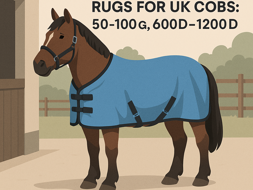 Lightweight Turnout Rugs For UK Cobs: 50–100g, 600D–1200D- just horse riders