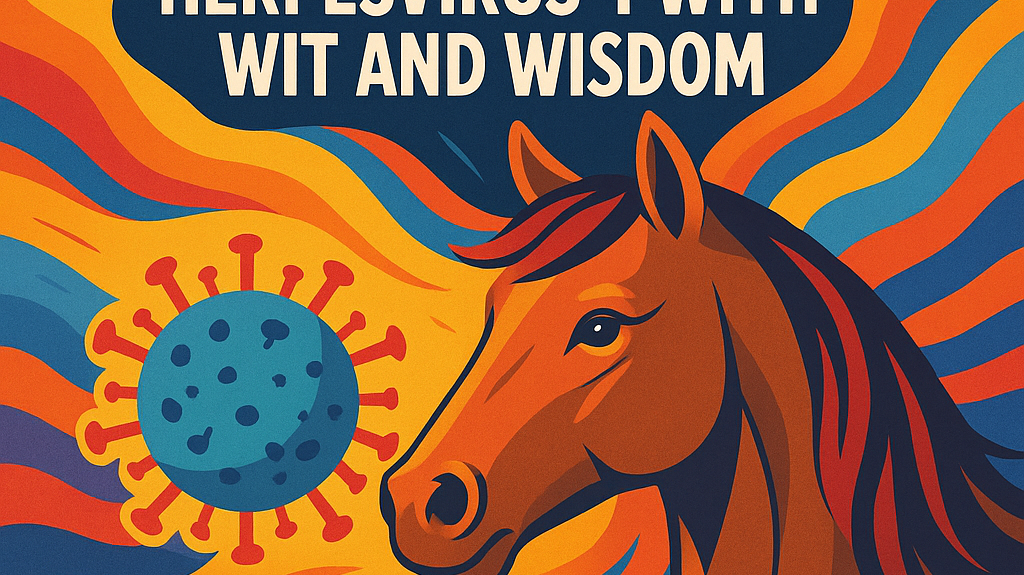 The Comprehensive Guide To Tackling Equine Herpesvirus-1 With Wit And Wisdom- just horse riders