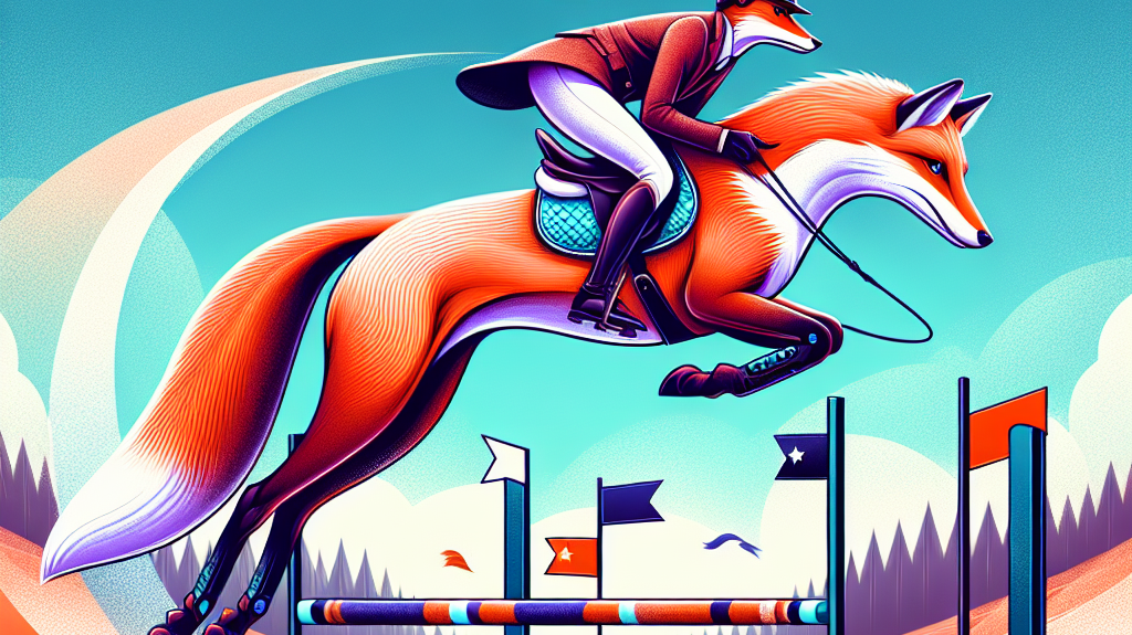 Foxy De La Roque The Rising Equestrian Star Redefining Show Jumping Norms- just horse riders
