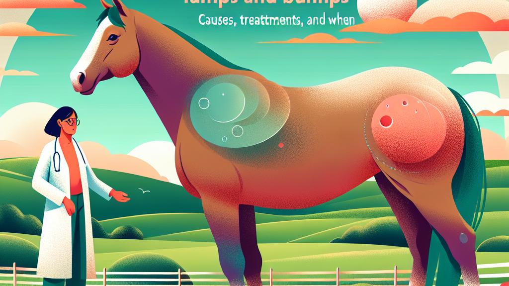 Understanding Equine Lumps and Bumps: Causes, Treatments, and When to Call the Vet- just horse riders