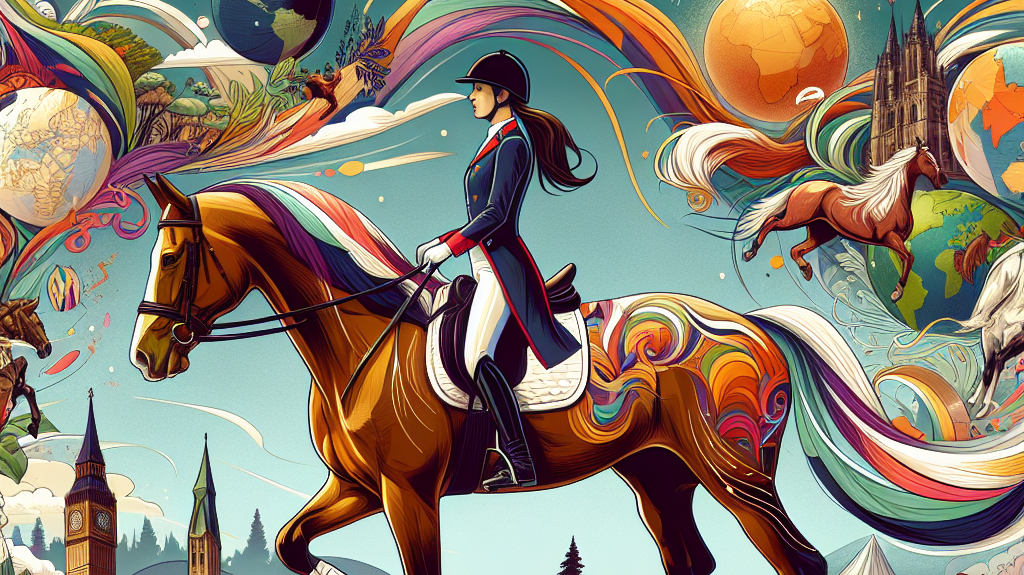 Laura Tomlinson And Bonnie: A Global Dressage Journey Of Dreams And Dedication- just horse riders