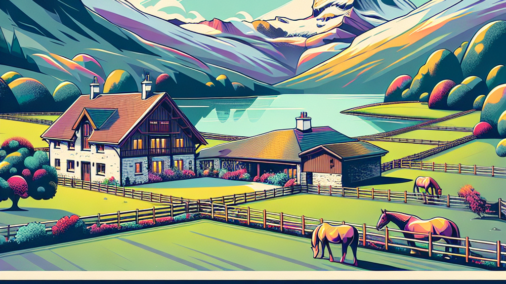 Discover Your Dream Equestrian Lifestyle at Swiss Valley Farm: A Unique £800,000 Haven in Llanelli, Wales- just horse riders