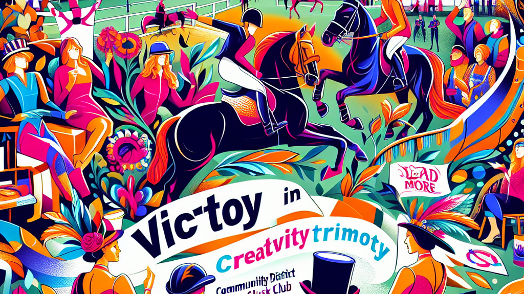 Victory in Creativity: Community Roots Triumph at Norton District Riding Club Fancy Dress Competition- just horse riders