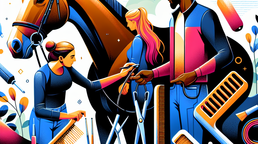 Mastering Horse Grooming: Essential Tips and Routines from Equine Experts- just horse riders