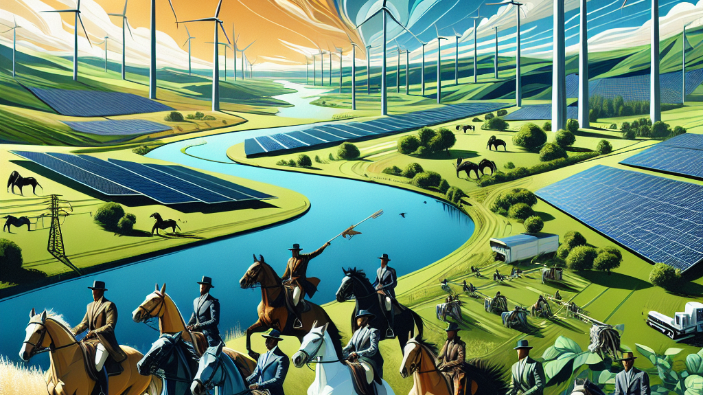 British Equestrian Unveils Ambitious Sustainability Strategy For A Green Future By 2030- just horse riders