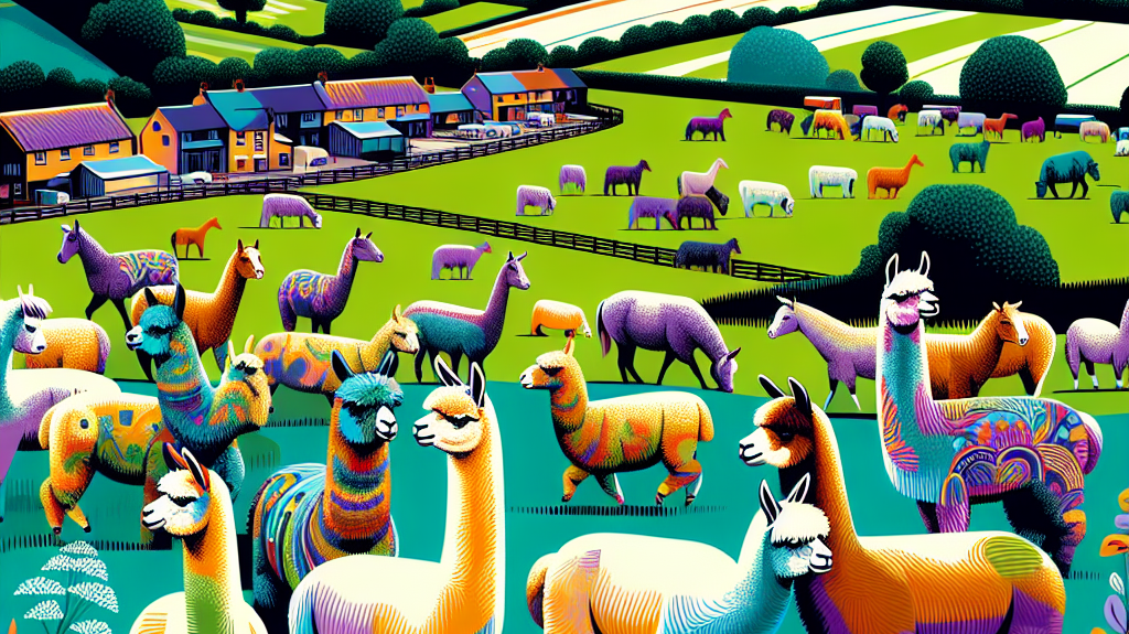 Southampton Showdown Alpacas Versus Horses In Community Struggle For Grazing Rights- just horse riders