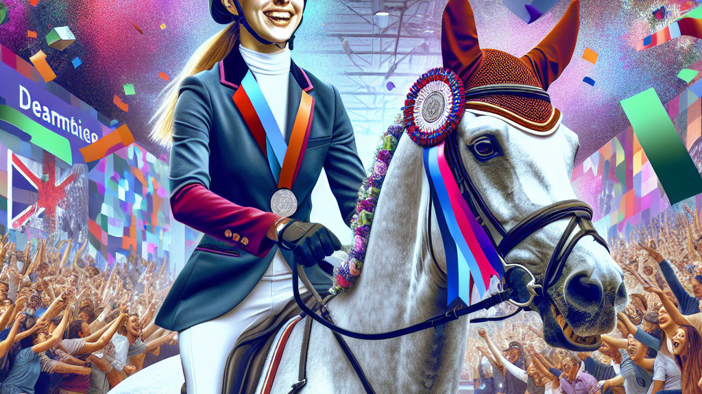 Rachel Proudley's Epic Win At Horse Of The Year Show 2024- just horse riders