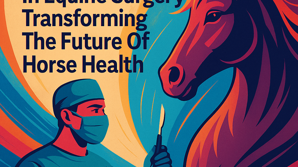 Revolutionary Advancements In Equine Surgery Transforming The Future Of Horse Health- just horse riders