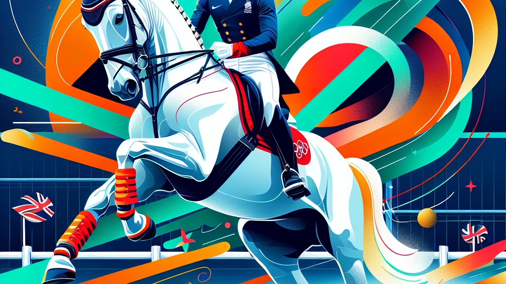 Team GB Triumphs in Paris 2024 Dressage Final: Lottie Fry's Bronze and Stellar Performances- just horse riders