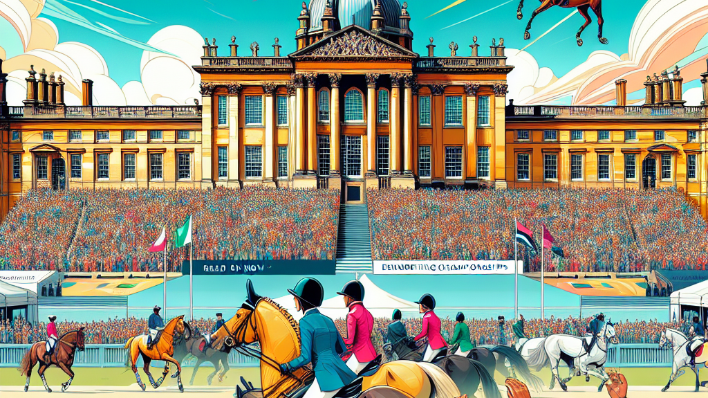 Exciting Return Of European Eventing Championships 2025 At Blenheim Palace- just horse riders