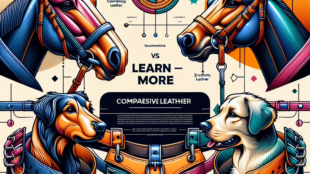 Comprehensive Guide: Choosing Between Leather and Synthetic Leather Headcollars for Horses and Dogs- just horse riders