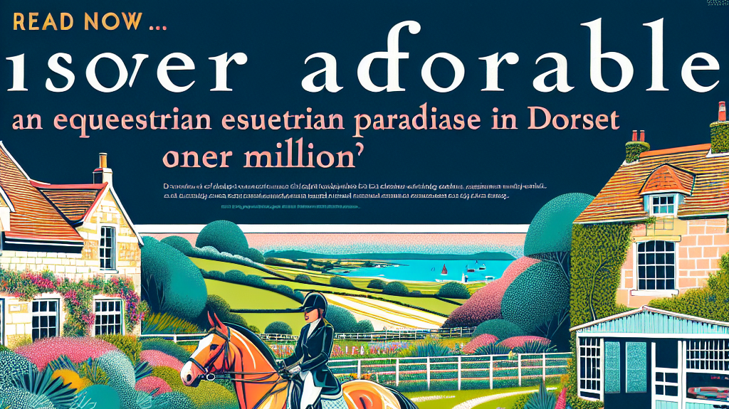 Discover An Affordable Equestrian Paradise In Dorset Under One Million- just horse riders