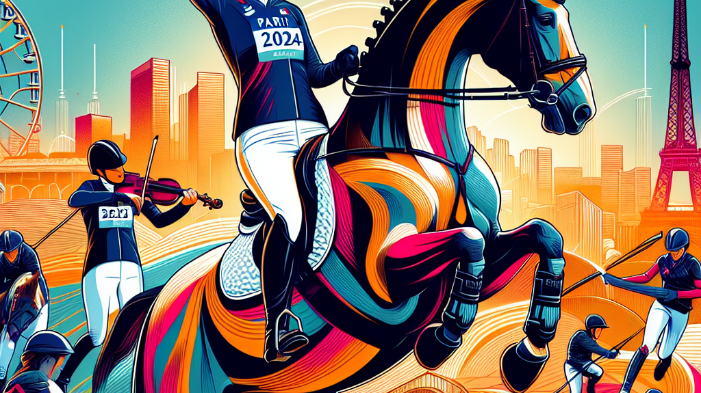 France’s Pauline Basquin and Sertorius De Rima Z: A Journey of Perseverance and Triumph at Paris 2024 Olympics- just horse riders