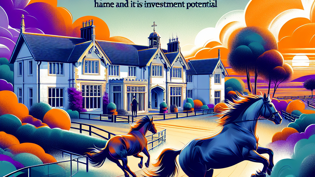Galloping into the UK's Equestrian Property Market: Unveiling a Majestic Grade II-Listed Country Home and Its Investment Potential- just horse riders