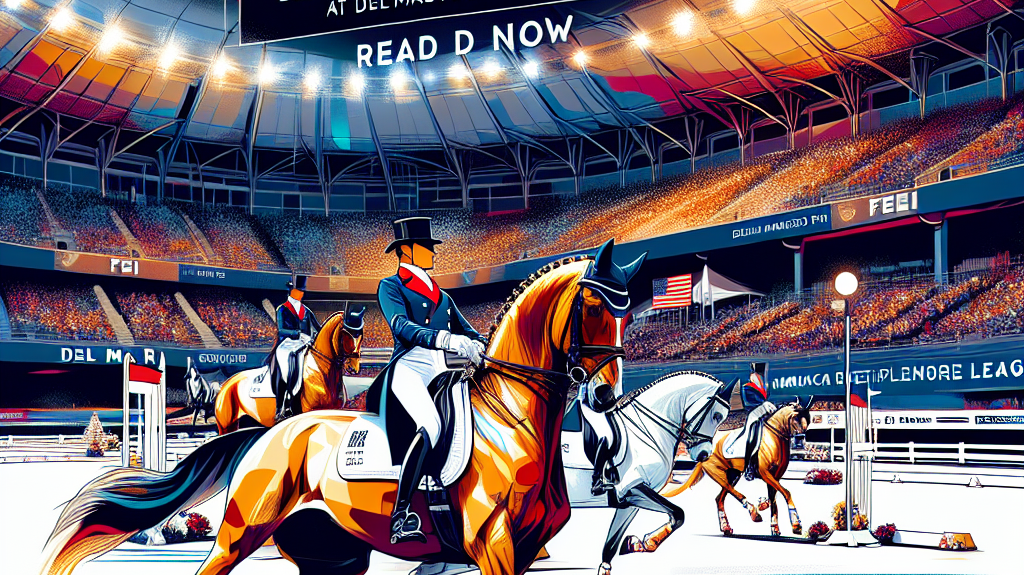 Unveiling the Grand Finale: Stars of the 2023/2024 FEI Dressage World Cup North American League at Del Mar Horse Park- just horse riders