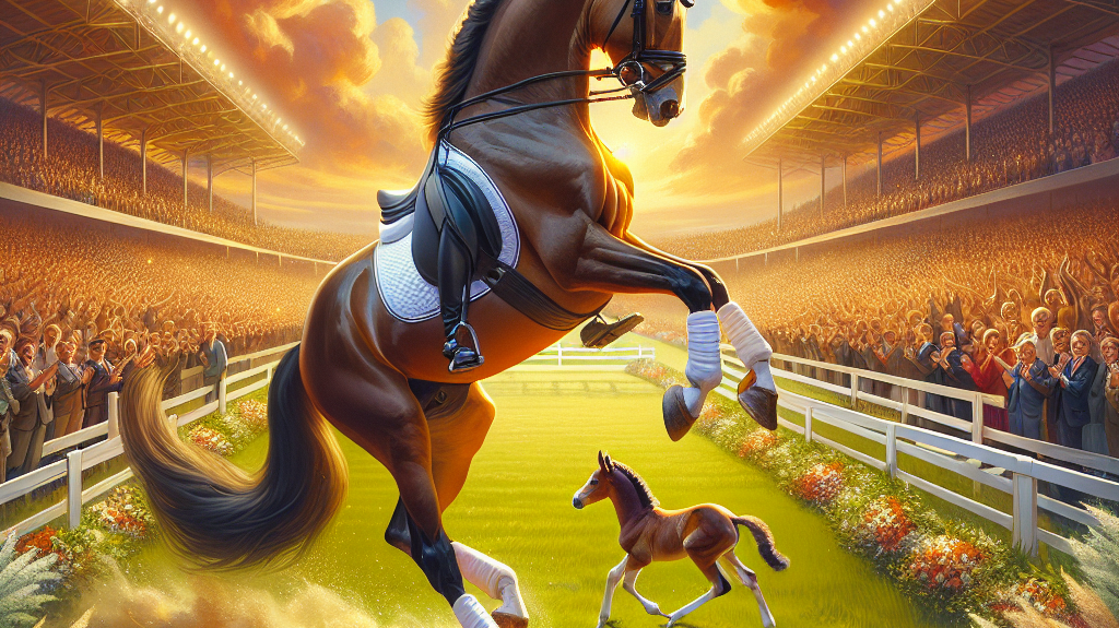 Dressage Legend Salvino: From Spectacular Showground Glory to Promising Breeding Future- just horse riders