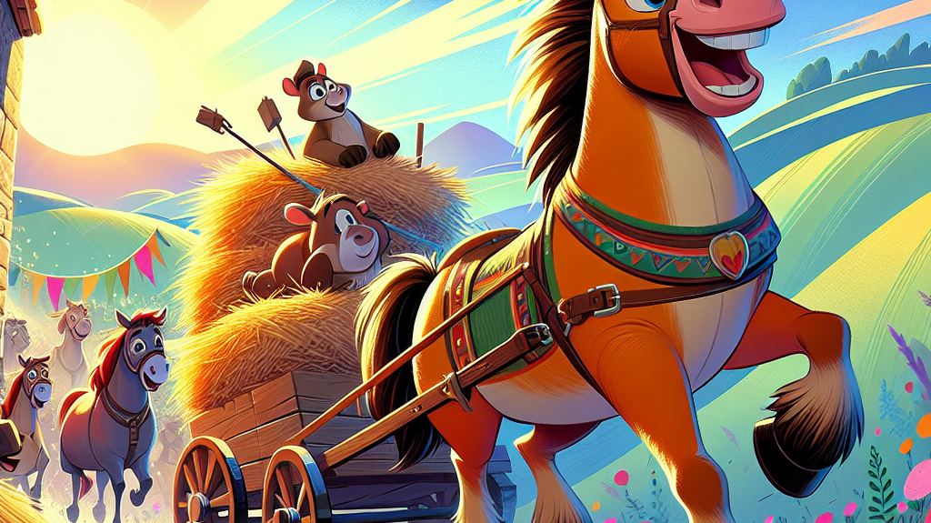 Hovis The Charitable Horse: Blending Humor With Heart In Equestrian Adventures- just horse riders