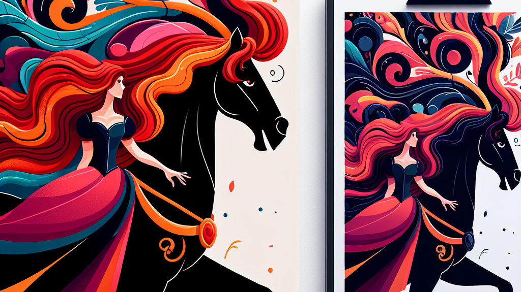 Unveiling the Symbolic Bond: Exploring the Unique Relationship Between Princess Merida and Angus in Disney-Pixar's "Brave"- just horse riders