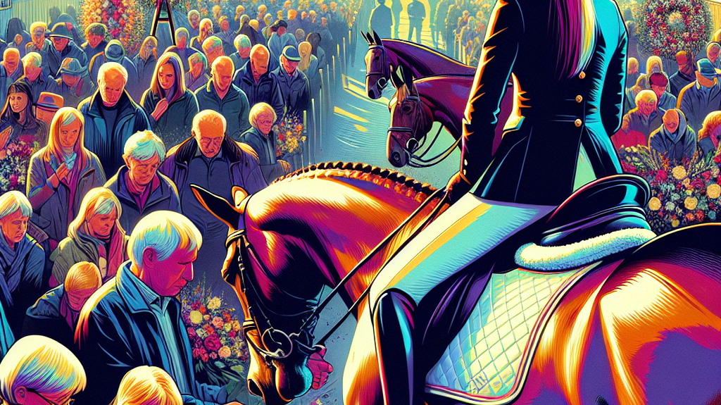 Heartfelt Tribute: Equestrian Community Honors Young Rider Olivia Eyre with Inaugural Memorial Event- just horse riders