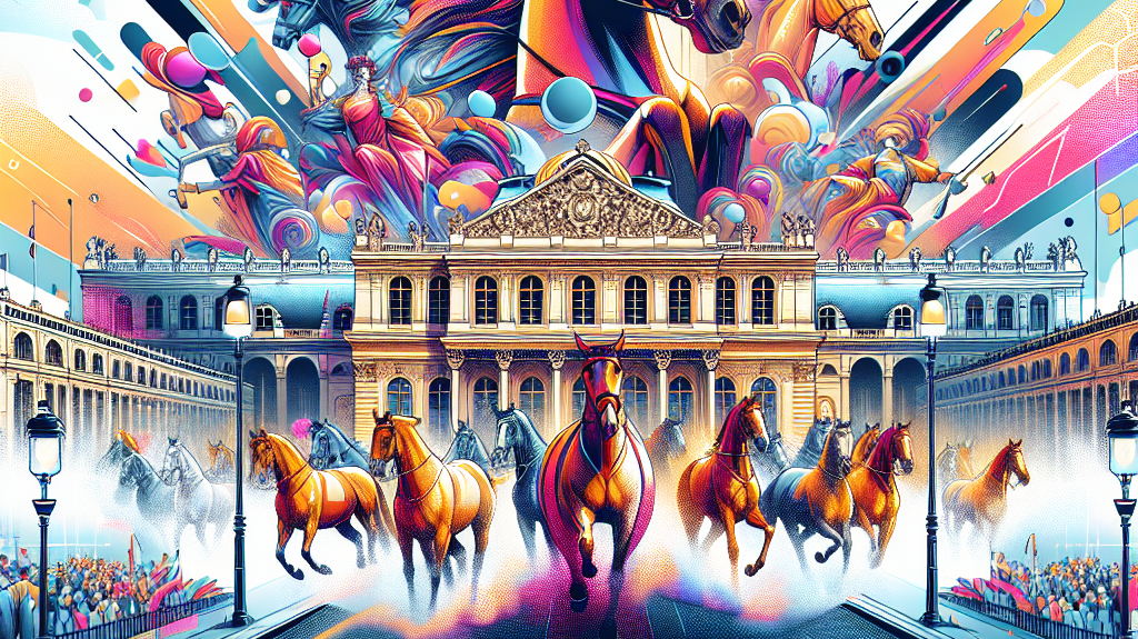Historical Blend at Paris Olympics 2024: Iconic Palace of Versailles to Host Equestrian Events- just horse riders
