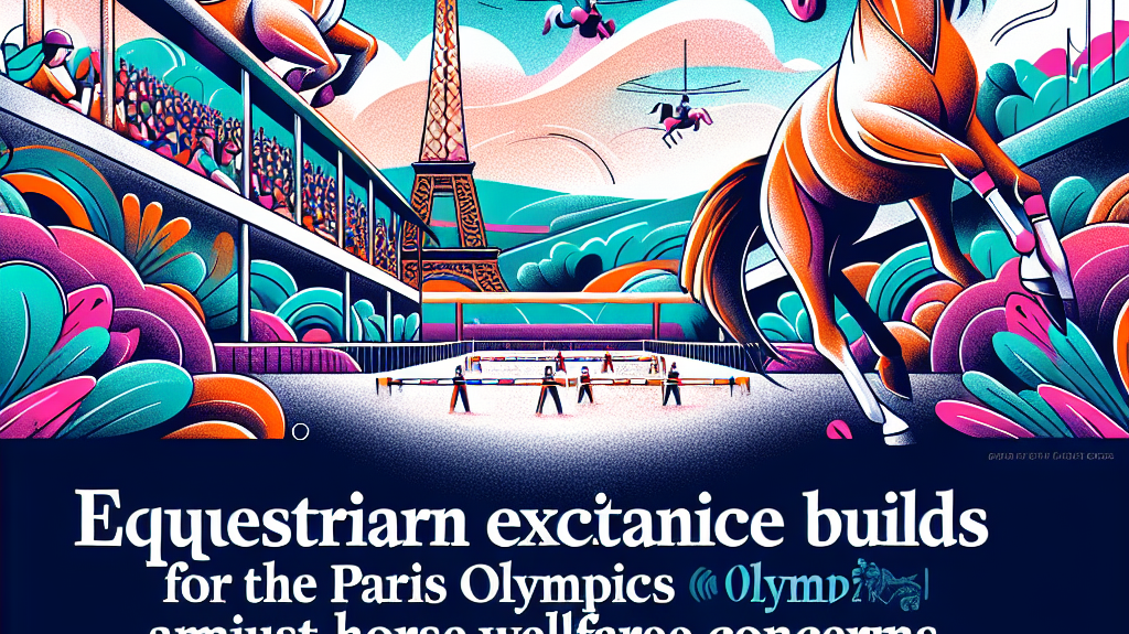 Equestrian Excitement Builds for the Paris Olympics Amidst Horse Welfare Concerns- just horse riders