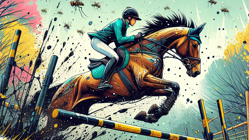 Springtime Equestrian Challenges Mastering Mud Flies And Weather Trials- just horse riders